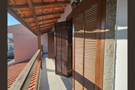 Casa de condomínio à venda com 122m², 2 quartos e 1 vaga Casa de condomínio à venda com 122m², 2 quartos e 1 vagaVaranda do quarto 1 e 2