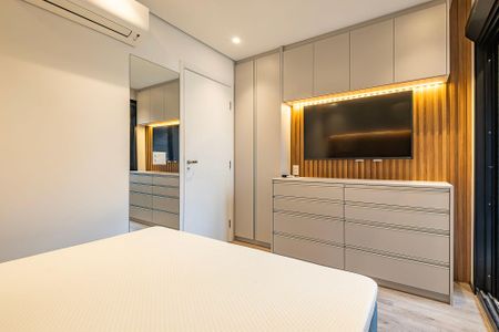Quarto de apartamento à venda com 1 quarto, 51m² em Cerqueira César, São Paulo