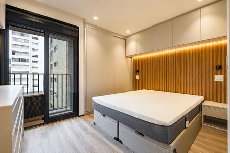 Quarto de apartamento à venda com 1 quarto, 51m² em Cerqueira César, São Paulo