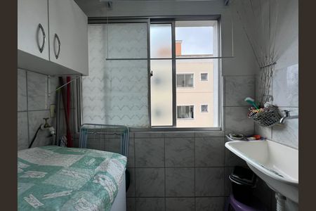Área de Serviço de apartamento para alugar com 2 quartos, 45m² em São João Batista, Belo Horizonte
