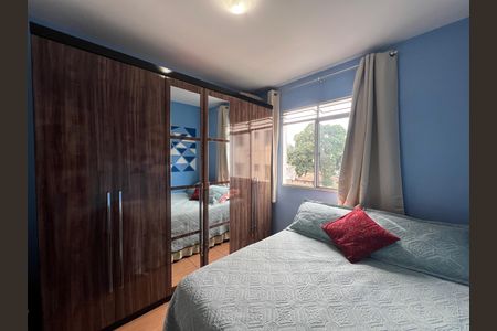 Quarto 1 de apartamento para alugar com 2 quartos, 45m² em São João Batista, Belo Horizonte