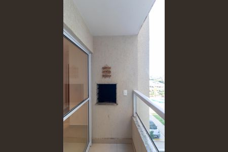 Sacada com churrasqueira de apartamento para alugar com 2 quartos, 55m² em Residencial Villa Garden, Campinas