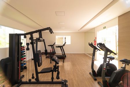Apartamento para alugar com 55m², 2 quartos e 1 vaga Apartamento para alugar com 55m², 2 quartos e 1 vagaÁrea comum - Academia