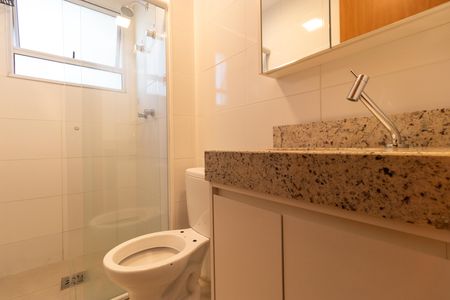 Apartamento para alugar com 55m², 2 quartos e 1 vaga Apartamento para alugar com 55m², 2 quartos e 1 vagaBanheiro da Suíte