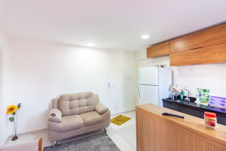 Sala  de apartamento à venda com 1 quarto, 33m² em Novo Osasco, Osasco