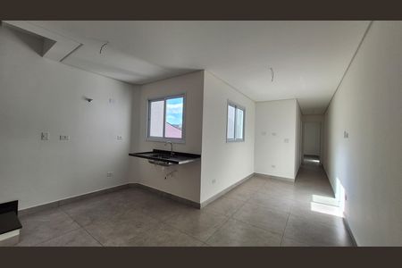 Sala de apartamento à venda com 2 quartos, 54m² em Santa Maria, Santo André