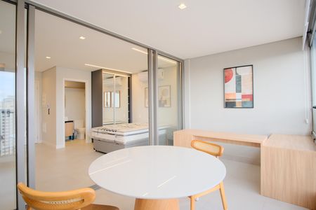 Studio para alugar com 41m², 1 quarto e 1 vagaVaranda