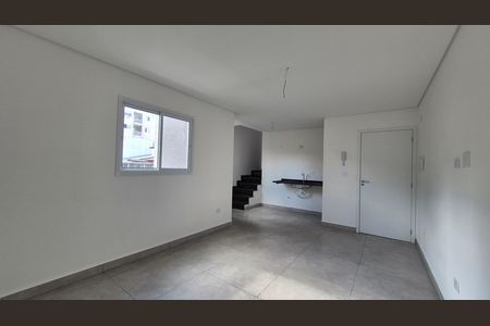 Sala de apartamento à venda com 2 quartos, 55m² em Santa Maria, Santo André