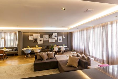 Apartamento para alugar com 49m², 1 quarto e 1 vaga Apartamento para alugar com 49m², 1 quarto e 1 vagaÁrea comum - Salão de festas
