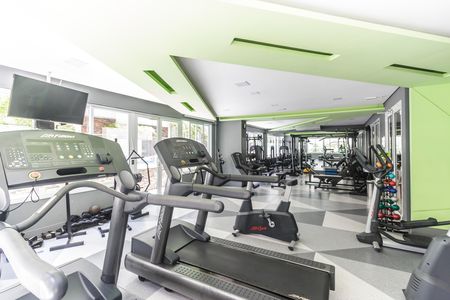 Apartamento para alugar com 49m², 1 quarto e 1 vaga Apartamento para alugar com 49m², 1 quarto e 1 vagaAcademia