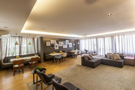 Apartamento para alugar com 49m², 1 quarto e 1 vaga Apartamento para alugar com 49m², 1 quarto e 1 vagaÁrea comum - Salão de festasar