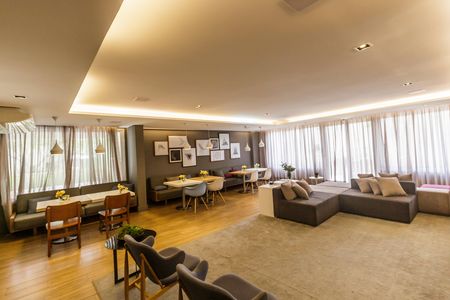 Apartamento para alugar com 49m², 1 quarto e 1 vaga Apartamento para alugar com 49m², 1 quarto e 1 vagaÁrea comum - Salão de festas