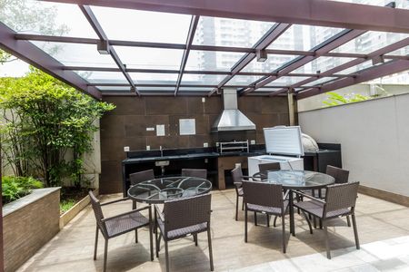 Apartamento para alugar com 49m², 1 quarto e 1 vaga Apartamento para alugar com 49m², 1 quarto e 1 vagaÁrea gourmet