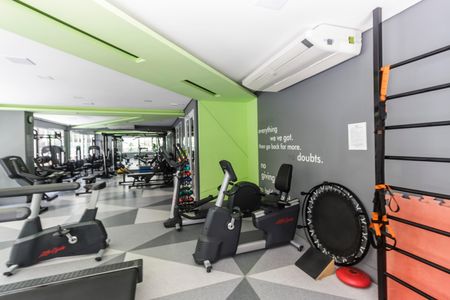 Apartamento para alugar com 49m², 1 quarto e 1 vaga Apartamento para alugar com 49m², 1 quarto e 1 vagaAcademia