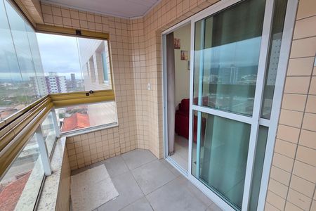 Varanda de apartamento para alugar com 1 quarto, 50m² em Vila Caiçara, Praia Grande