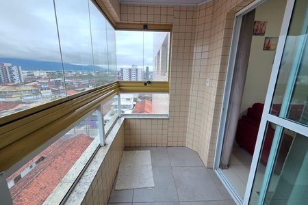 Varanda de apartamento para alugar com 1 quarto, 50m² em Vila Caiçara, Praia Grande