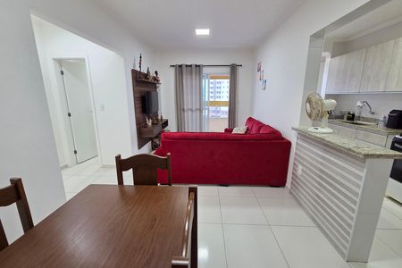 Sala de apartamento para alugar com 1 quarto, 50m² em Vila Caiçara, Praia Grande