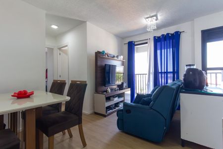 Sala e Cozinha de apartamento à venda com 2 quartos, 42m² em Cidade Antônio Estêvão de Carvalho, São Paulo