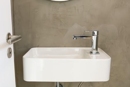 Lavabo de apartamento para alugar com 2 quartos, 170m² em Real Parque, São Paulo