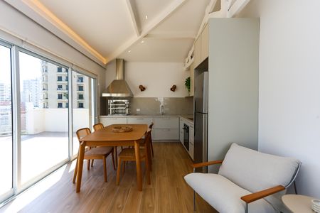 Apartamento para alugar com 170m², 2 quartos e 2 vagas Apartamento para alugar com 170m², 2 quartos e 2 vagasEspaço Gourmet cobertura