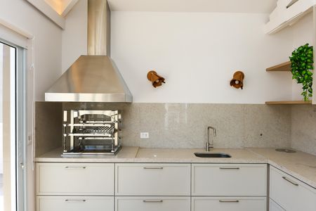 Espaço Gourmet cobertura de apartamento para alugar com 2 quartos, 170m² em Real Parque, São Paulo