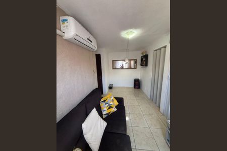 Sala de apartamento à venda com 1 quarto, 51m² em Vila Homero Thon, Santo André
