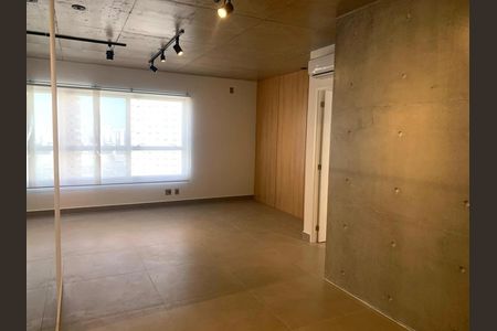 Sala/Quarto de apartamento para alugar com 1 quarto, 75m² em Panamby, São Paulo