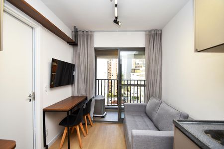 entrada de kitnet/studio para alugar com 1 quarto, 25m² em Pinheiros, São Paulo