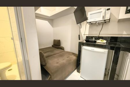 Studio para alugar com 15m², 1 quarto e sem vaga Studio para alugar com 15m², 1 quarto e sem vagaSala/Quarto