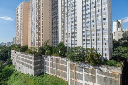 Studio para alugar com 27m², 1 quarto e sem vagaVista da Varanda do Quarto