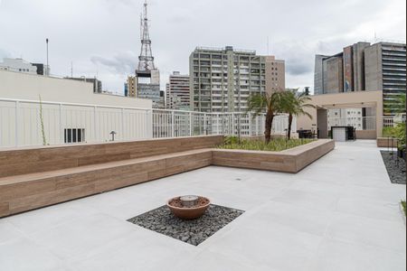 Studio para alugar com 27m², 1 quarto e sem vagaÁrea comum - Terraço