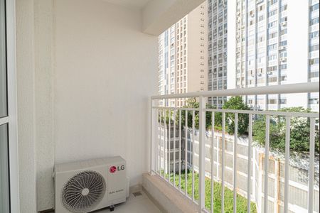 Varanda do Quarto de kitnet/studio para alugar com 1 quarto, 27m² em Bela Vista, São Paulo