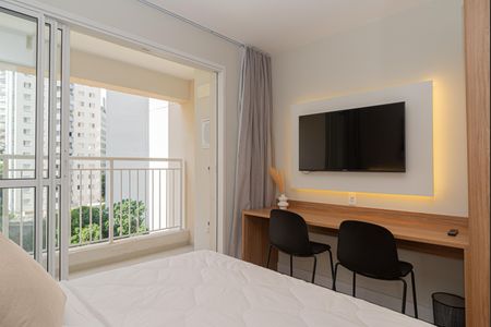 Studio para alugar com 27m², 1 quarto e sem vagaQuarto