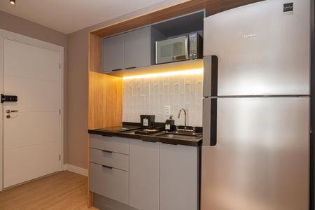 Studio para alugar com 27m², 1 quarto e sem vagaCozinha