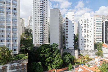 Vista da Varanda do Quarto de kitnet/studio para alugar com 1 quarto, 27m² em Bela Vista, São Paulo