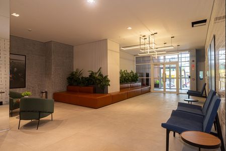 Studio para alugar com 27m², 1 quarto e sem vagaÁrea comum - Hall Social