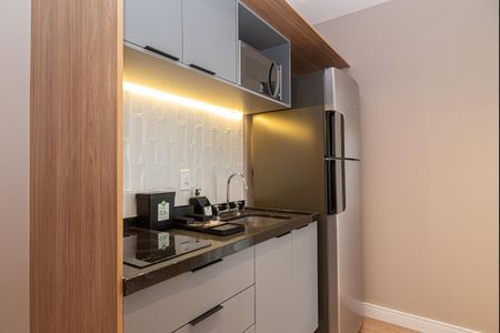 Studio para alugar com 27m², 1 quarto e sem vagaCozinha
