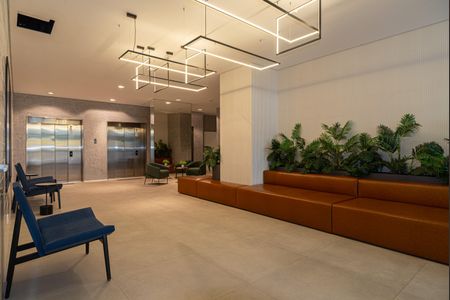 Studio para alugar com 27m², 1 quarto e sem vagaÁrea comum - Hall Social