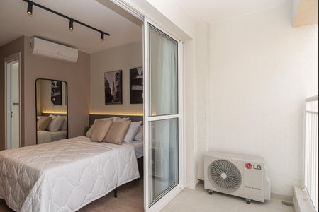 Studio para alugar com 27m², 1 quarto e sem vagaVaranda do Quarto