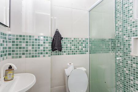 Banheiro de kitnet/studio para alugar com 1 quarto, 30m² em Jardim Previdencia, São Paulo
