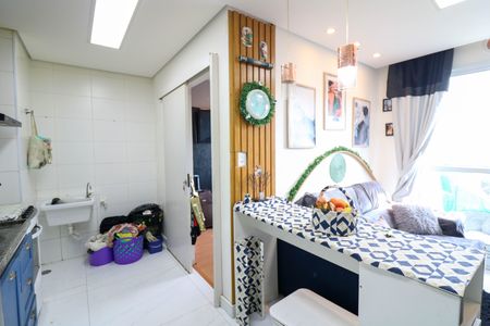 Studio à venda com 37m², 2 quartos e sem vagaSala / Cozinha