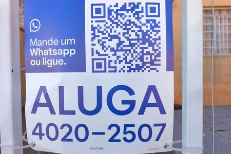 Casa para alugar com 65m², 1 quarto e 1 vagaPLACA INSTALADA NA FACHADA MVJT - 994