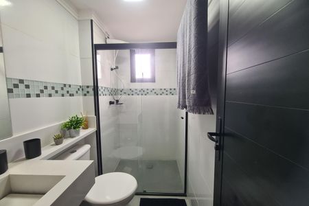 Banheiro de apartamento para alugar com 1 quarto, 30m² em Parque da Vila Prudente, São Paulo