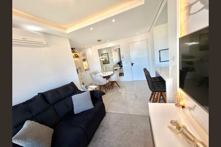 Sala de apartamento à venda com 2 quartos, 60m² em Marechal Rondon, Canoas