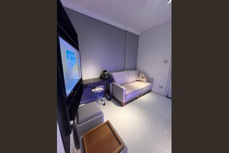 Sala de kitnet/studio para alugar com 1 quarto, 38m² em Centro, São Vicente