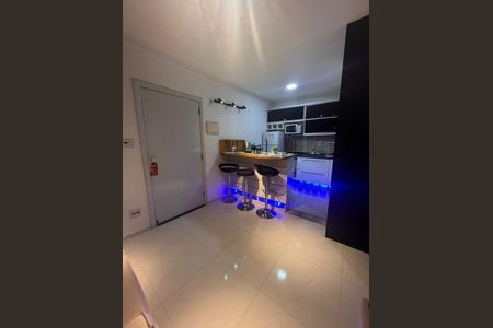 Cozinha de kitnet/studio para alugar com 1 quarto, 38m² em Centro, São Vicente