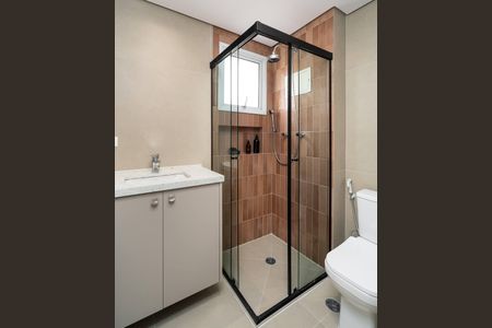 Apartamento à venda com 77m², 2 quartos e 2 vagasBanheiro da Suíte 