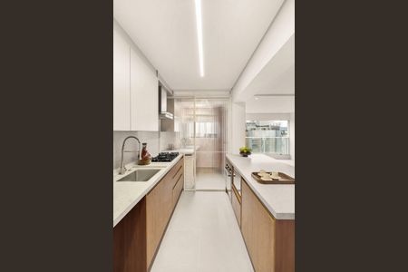 Apartamento à venda com 77m², 2 quartos e 2 vagasCozinha