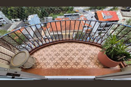 Sala de apartamento à venda com 3 quartos, 107m² em Jardim Bela Vista, Santo André
