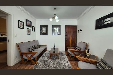 Sala de apartamento à venda com 3 quartos, 107m² em Jardim Bela Vista, Santo André